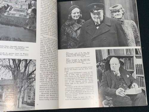 WINSTON CHURCHILL MAN OF DESTINY BY H. STAFFORD NORTHCOTE