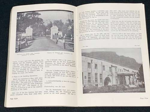 HET KASTEEL DE GOEDE HOOP / CASTLE OF GOOD HOPE SOUVENIR BOOKLET