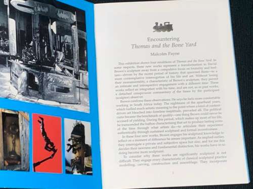 THOMAS AND THE BONE YARD DAVID J BROWN WITH AN ESSAY BY MALCOLM PAYNE