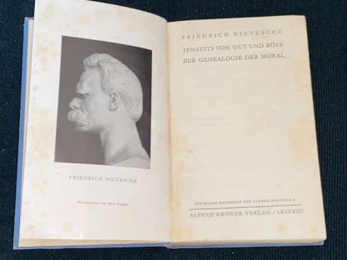 FRIEDRICH NIETZSCHE JENSEITS VON GUT UND BOSE - ZUR GENEALOGIE DER MORAL