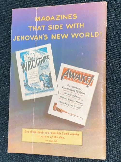 EVOLUTION VERSUS THE NEW WORLD JEHOVAH WITNESS