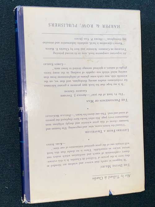 THE FUTURE OF MAN BY PIERRE TEILHARD DE CHARDIN