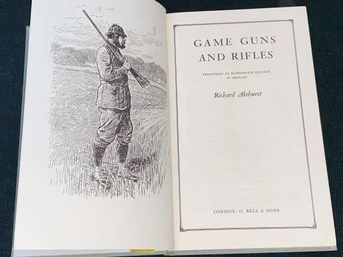GAME GUNS AND RIFLES PERCUSSION TO HAMMERLESS EJECTOR IN BRITAIN BY RICHARD AKEHURST