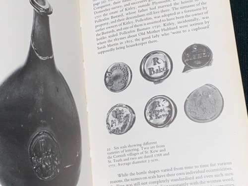 ENGLISH GLASS BOTTLES FOR THE COLLECTOR BY GEOFFREY WILLS