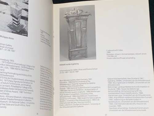 VITA ART NOW 1988 JOHANNESBURG ART GALLERY 1988