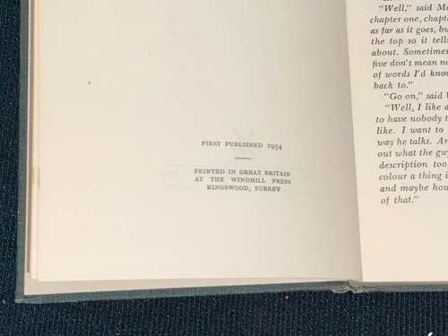 SWEET THURSDAY BY JOHN STEINBECK 1954 1ST UK EDITION NO DJ