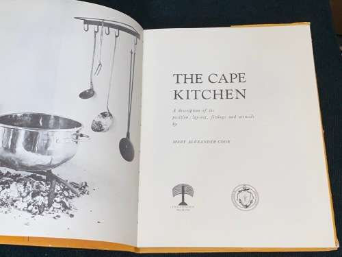 THE CAPE KITCHEN BY MARY ALEXANDER COOK