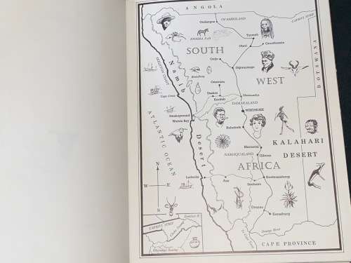 SOUTH WEST AFRICA LAND BETWEEN TWO DESERTS BY HELMUT ZUR STRASSEN