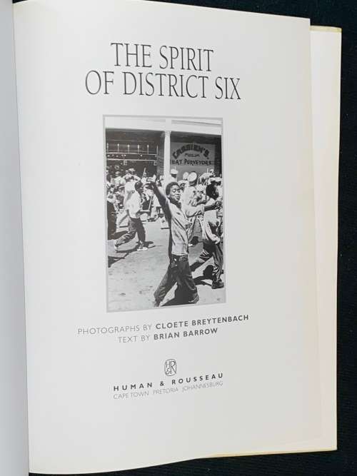 THE SPIRIT OF DISTRICT SIX BY CLOETE BREYTENBACH
