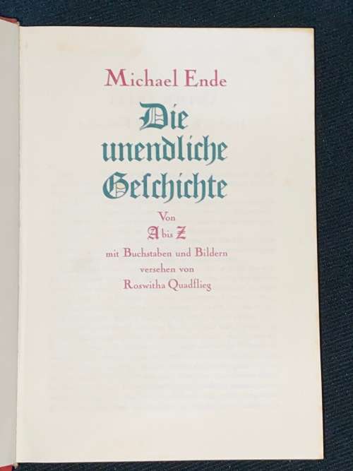 DIE UNDENDLICHE GESCHICHTE - MICHAEL ENDE