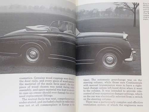 ROLLS-ROYCE SILVER CLOUD PHANTOM V. VI AND BENTLEY S SERIES, CONTINENTAL BY GRAHAM ROBSON