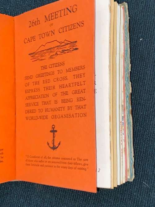 VARIOUS MEETINGS OF CAPE TOWN CITIZENS 1940 - 1941 - 1942 SERIES
