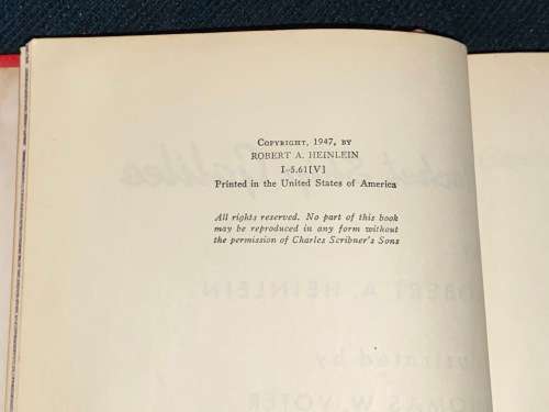 ROCKET SHIP GALILEO BY ROBERT A. HEINLIN EX-LIB