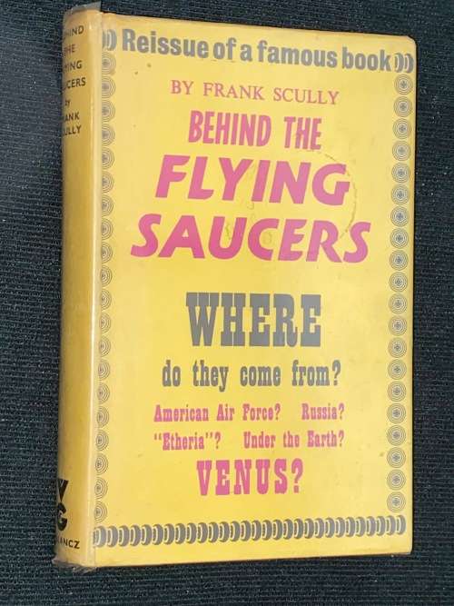 BEYIND THE FLYING SAUCER BY FRANK SCULLY