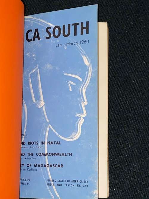 AFRICA SOUTH VOL 4 NO 1 - 4 1959 - 1960