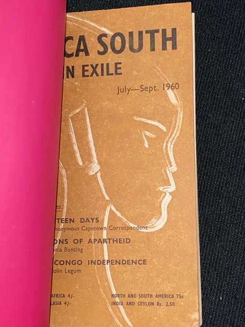 AFRICA SOUTH VOL 4 NO 1 - 4 1959 - 1960