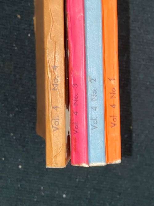 AFRICA SOUTH VOL 4 NO 1 - 4 1959 - 1960