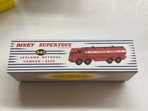 DINKY SUPERTOYS 943 LEYLAND OCTOPUS TANKER ESSO - ATLAS
