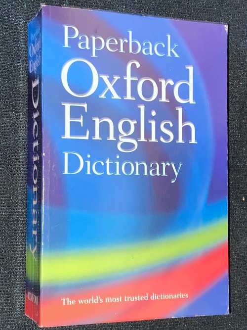 PAPERBACK OXFORD ENGLISH DICTIONARY