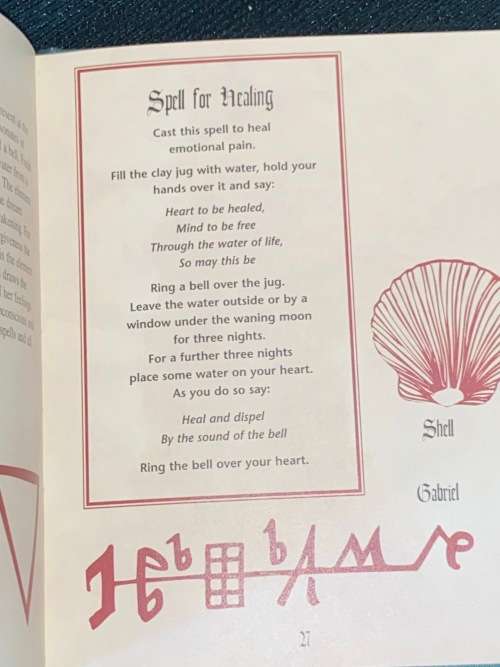 THE WITCH`S SPELL BOOK BY DANAE THORP