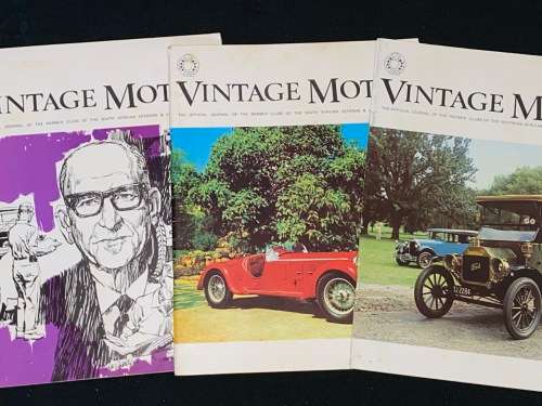 VINTAGE MOTOR MAGAZINES X 3