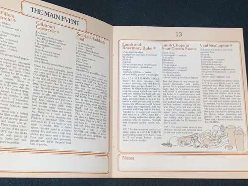 FROM THE NOVA KITCHEN TUPPERWARE RECIPES BOOKLET