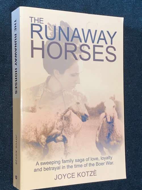 THE RUNAWAY HORSES BY JOYCE KOTZE INSCRIBED AND SIGNED