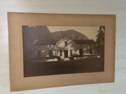 ORIGINAL 1930`S PHOTO OF GROOT DRAKENSTEIN FARM