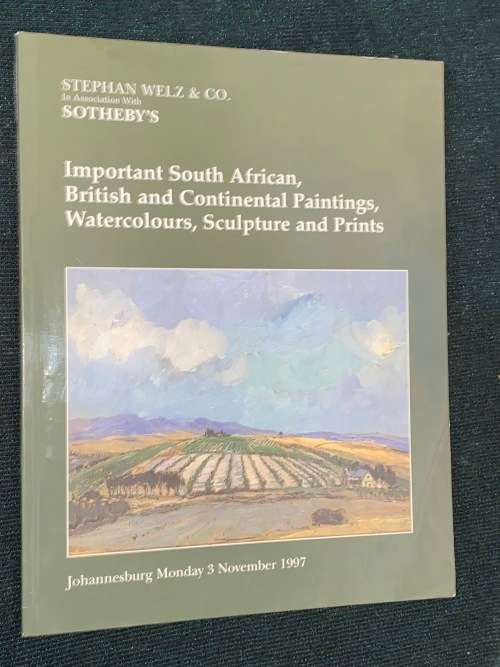 STEPHAN WELZ AUCTION CATALOGUE 3 NOVEMBER 1997 JHB