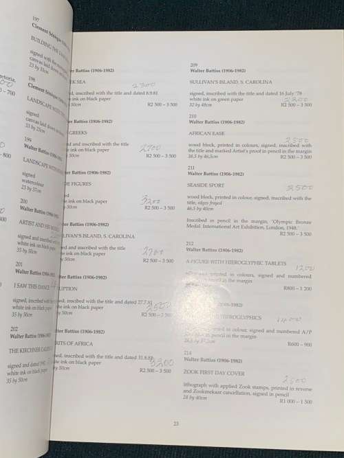STEPHAN WELZ AUCTION CATALOGUE 3 NOVEMBER 1997 JHB