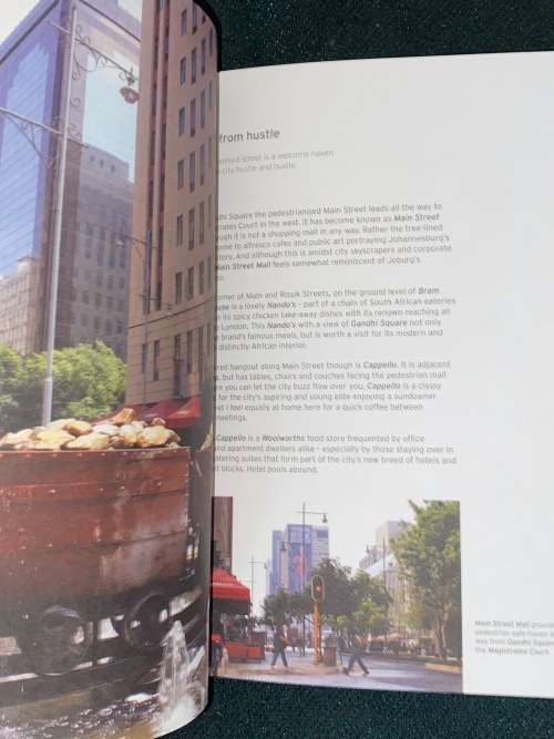SPACES & PLACES JOHANNESBURG GERALD GARDNER GUIDE TO JOBURG`S HIDDEN GEMS