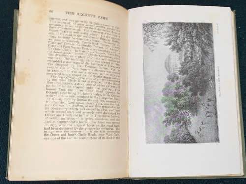 THE REGENT`S PARK AND PRIMROSE HILL HISTORY AND ANTIQUITIES BY A.D. WEBSTER 1911