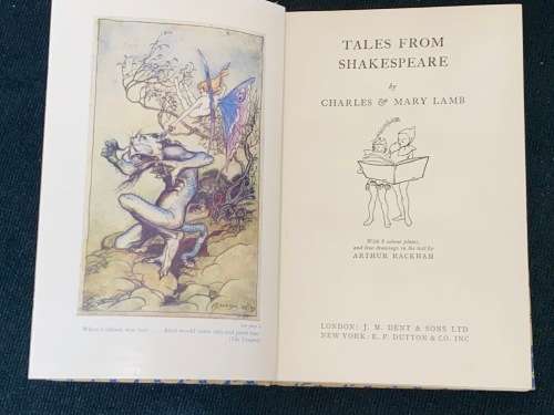 TALES FROM SHAKESPEARE BY CHARLES & MARY LAMB ILLUSTRATIONS BY ARTHUR RACKHAM