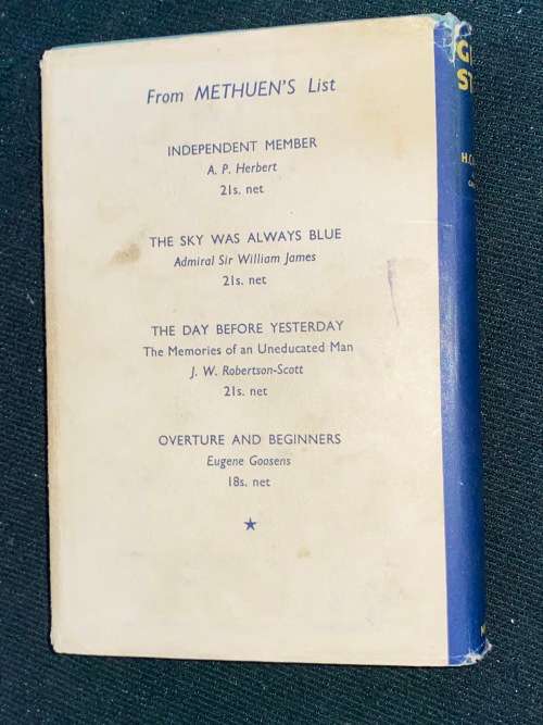 GREY STEEL J.C. SMUTS BY H.C. ARMSTRONG