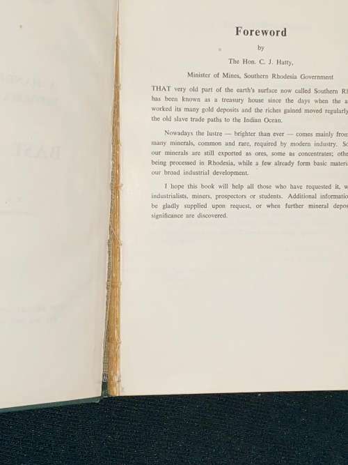 BASE MINERALS IN SOUTHERN RHODESIA