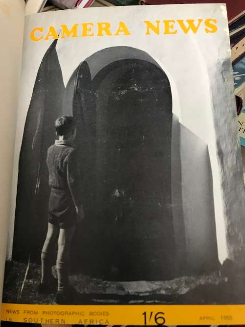 CAMERA NEWS OFFICIAL JOURNAL OF THE PHOTOGRAPHIC SOCIETY OF SOUTHERN AFRICA 1955 - 1962