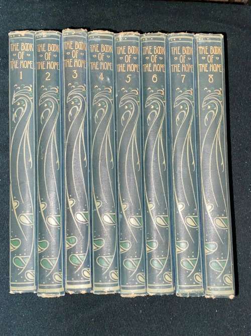 THE BOOK OF THE HOME A PRACTICAL GUIDE TO HOUSEHOLD MANAGEMENT BY H.C. DAVIDSON 1905