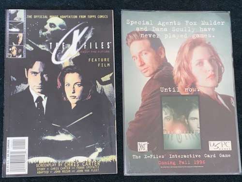 X-FILES COLLECTABLE MAGAZINES X 5