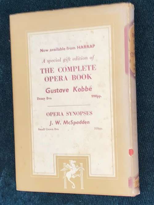 A FRONT SEAT AT THE OPERA BY GEORGE MAREK