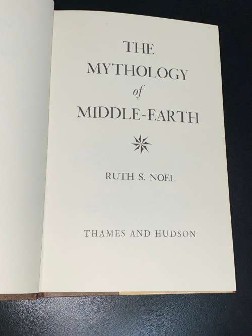 THE MYTHOLOGY OF MIDDLE EARTH A STUDY OF TOLKIEN MYTHOLOGY BY RUTH S. NOEL
