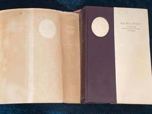 V.G. BELINSKY SELECTED PHILOSOPHICAL WORKS 1948