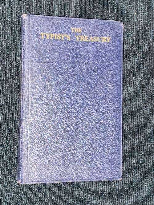 THE TYPIST`S TREASURY BY KATE STEVENS