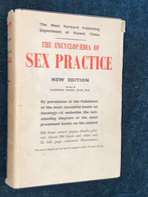 THE ENCYCLOPAEDIA OF SEX PRACTICE BY NORMAN HAIRE 1968