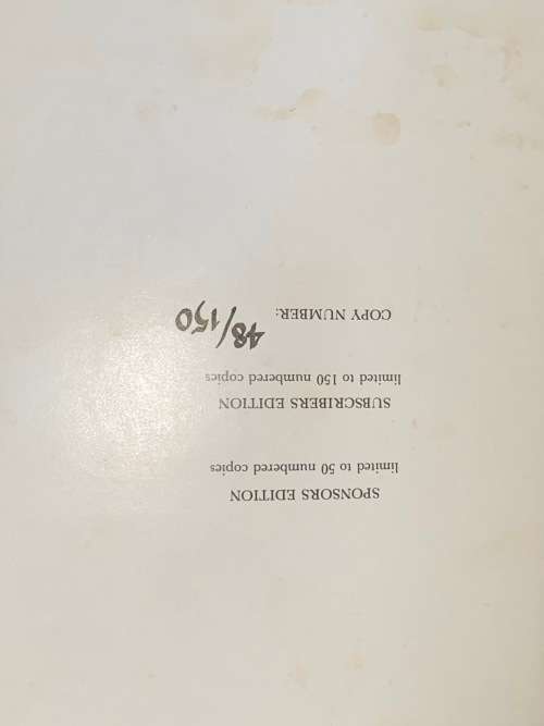 THE SANDTON FIELD BOOK NATURALHISTORY OF HTE NORTHERN WITWATERSRAND SUBSCRIBERS LIMITED EDITION