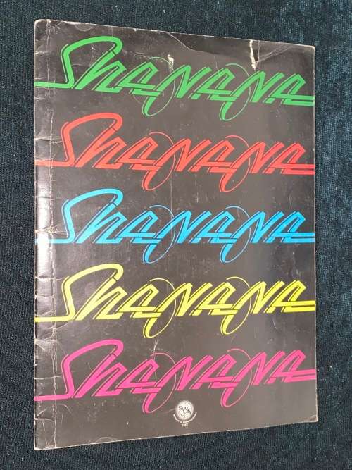 SHANANA SUN CITY CONCERT 1983 PROGRAM