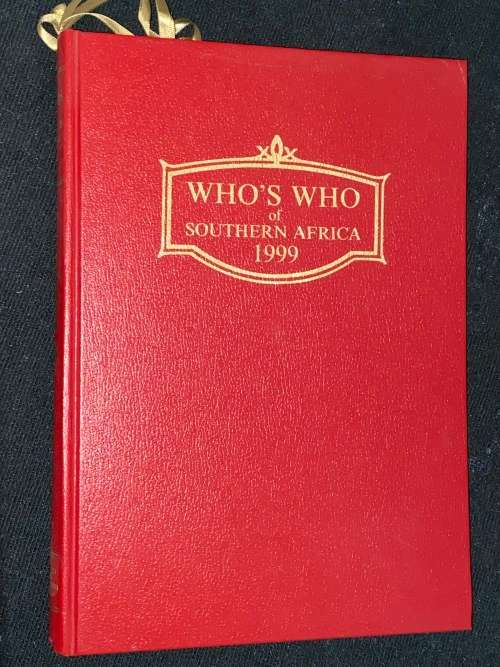 WHO`S WHO OF SOUTHERN AFRICA 1999