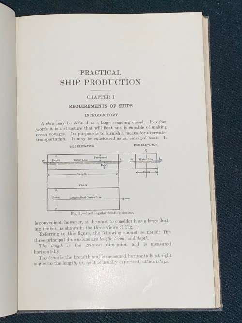PRACTICAL SHIP PRODUCTION BY A.W. CARMICHAEL