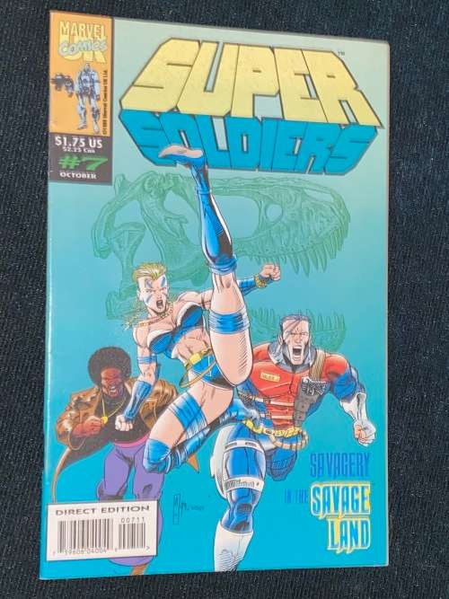 MARVEL UK COMICS SUPER SOLDIERS NO.7