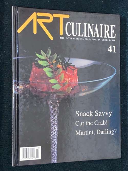 ART CULINAIRE 41 THE INTERNATIONAL MAGAZINE IN GOOD TASTE