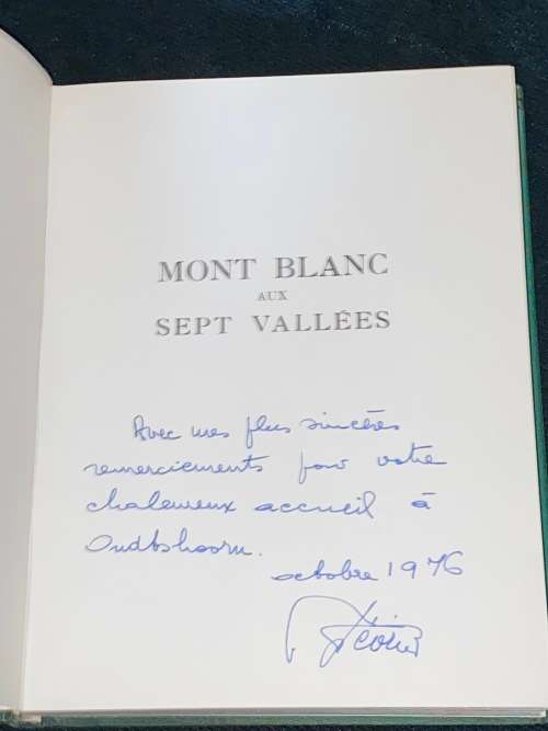MONT BLANC AUX SEPT VALLEES 1959